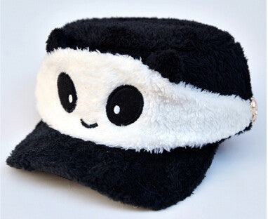 Fashion winter hats for women  wholesale Panda masks baseball caps leisure snapback outdoors unisex - Shopy Max