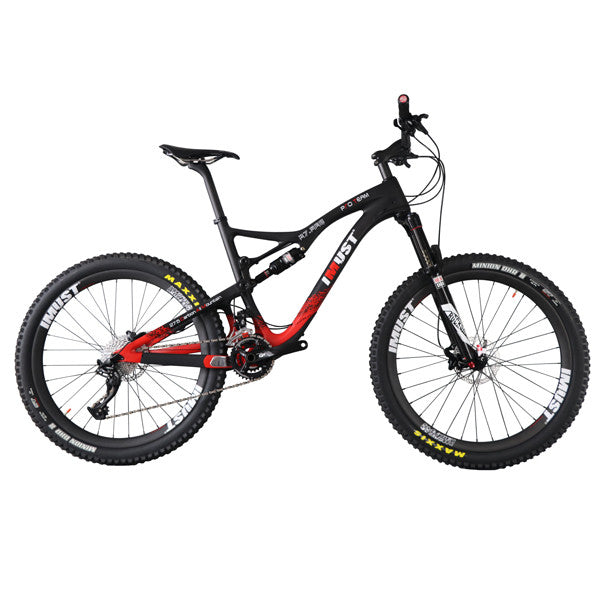 Professional all mountain 27.5er mtb bicycle Xtreme 7 full carbon full suspension mountain - Shopy Max