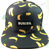 Cartoon Fruit Hat Printing Banana Hip Hop Flat Baseball