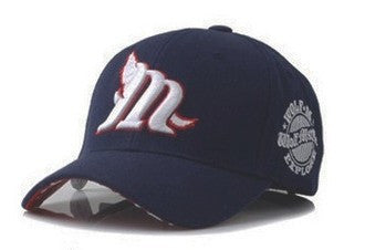 The new south Korean version 2014 Wolf -M baseball cap Men's and women's fashion hats 1 piece free shipping