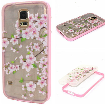 Hybrid Soft TPU Transparent Back Cover & Plastic Frame Cases for  Samsung Galaxy S5 - Shopy Max