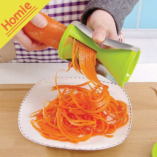 The New Spiral Slicer Vegetable Shred Device Cutter Cooking Tool Carrot Piece Grater Kitchen Gadget