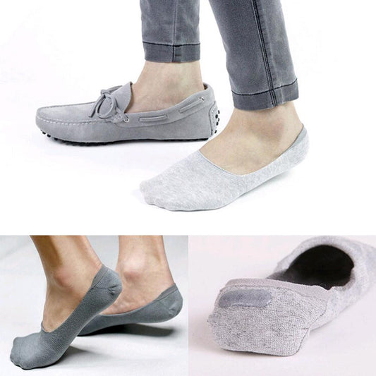 New 4 men color short socks Classic Male 100% bamboo and cotton Invisible Man sock slippers