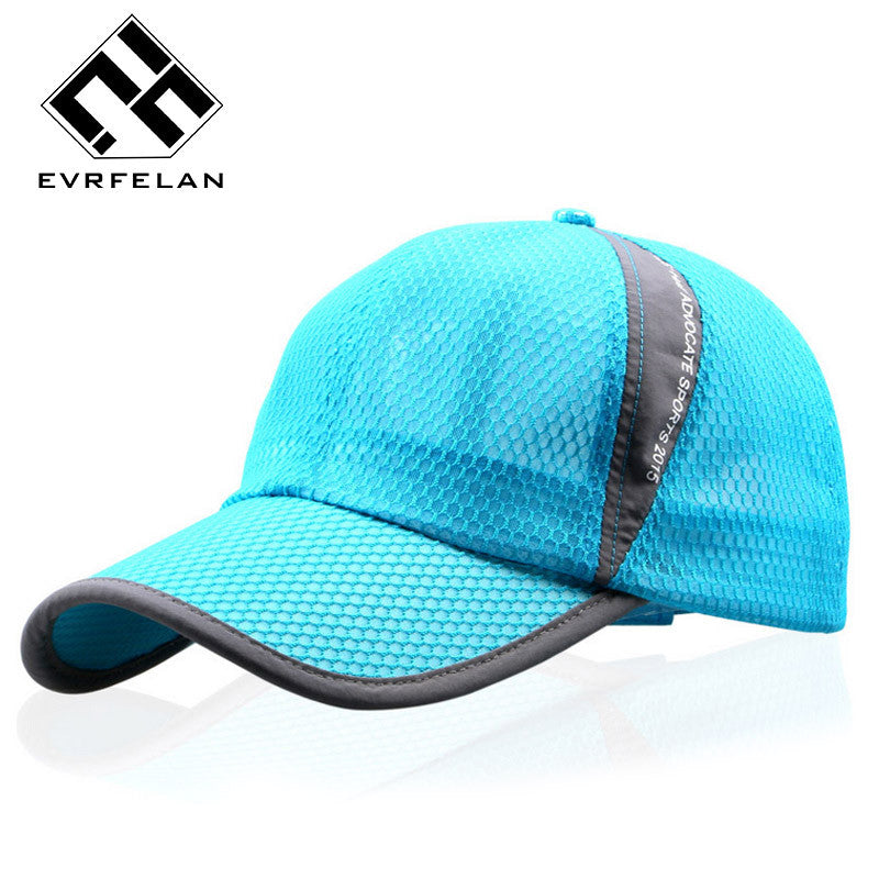 Unisex Summer Breathable Fashion Baseball Cap Hat Mesh Cap Baseball Hat Man Bone Women Golf Hats For Men Sport Cap Free Shipping