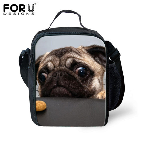 Waterproof Insulated Tote Kids School Lunch Animal Bags Thermal Food Picnic