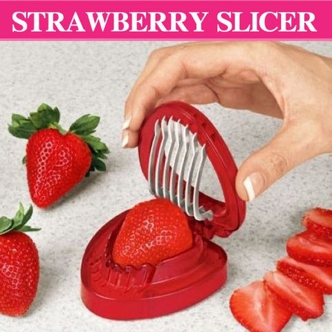 Free shipping 2014 Hot sale new Kitchen gadgets strawberry slicer kitchen supplies #1958