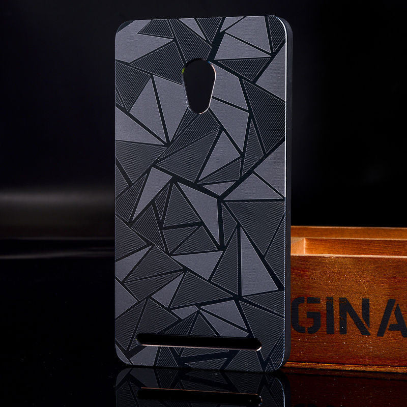 Amazing Luxury 3D Diamond Aluminum Metal Water + PC Hard Plastic Material Phone Cases For Asus Zenfone 6 - Shopy Max