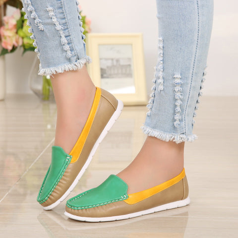 2016 Sapato Feminino Zapatos Mujer Women'S Shoes Sweet Spell Color Flat Single Female Shoes