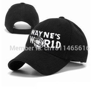 Wayne's World Hat Costume Waynes World Cap Baseball Hat New Free Shipping [300225]