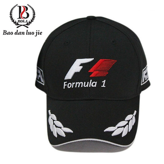 Brand F1 Embroidery Black white Camo Cap For men/women Sport Hiphop