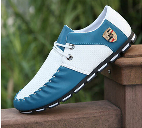 2016 Italian Brand Shoes Tenis Sapato Masculino Men's PU leather