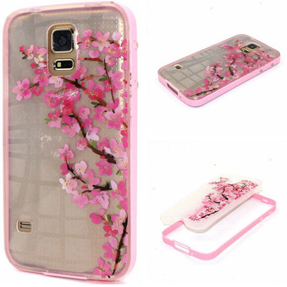 Hybrid Soft TPU Transparent Back Cover & Plastic Frame Cases for  Samsung Galaxy S5 - Shopy Max
