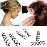 12 pcs\set Spiral Spin Screw Pin Hair Clip Hairpin Twist Barrette - Shopy Max