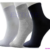One Set 10 Pairs Man Cosy Cotton Sport Socks For Football Basketball 3 Colors Free Shipping - Shopy Max