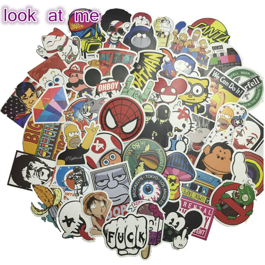 Min.order is $10(mix order)Donuts Waterproof  Personalized laptop sticker[Single]14051112