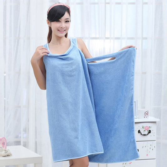 Bath Towels Fashion Lady Girls Wearable Fast Drying Magic Bath Towel Beach - Shopy Max