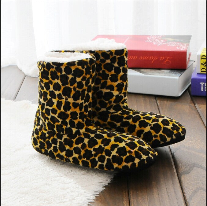 New 2013 Winter warm indoor boots women's at home slippers christmas deer boots women shoes home cotton snow boots soft