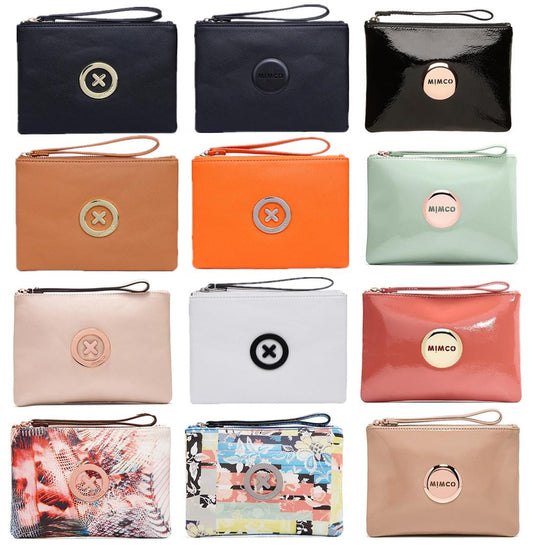 Supernatural Lovely mimco Medium Pouch Women sleek travel purse Clutch wallet - Shopy Max