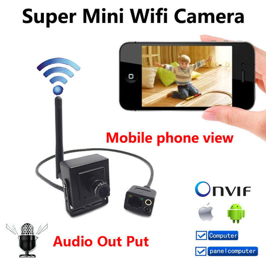 New Super Mini IP Camera wireless 720P cameras wifi CCTV Video audio Camera indoor H.264 Smallest 1.0MP P2P home security cam