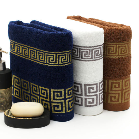 2016 gift Free shipping luxury men face towel 32*72cm linge de toilette super