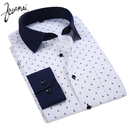 Men Fashion Long Sleeve Shirt