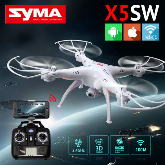 SYMA X5SW WIFI RC Drone Quadcopter - Shopy Max