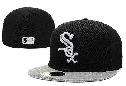 2016 Men's full Closed Chicago White Sox fitted hat sport team on field two