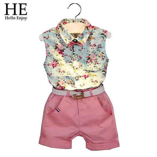 Children clothing casual sleeveless summer style baby boys girls Shirt