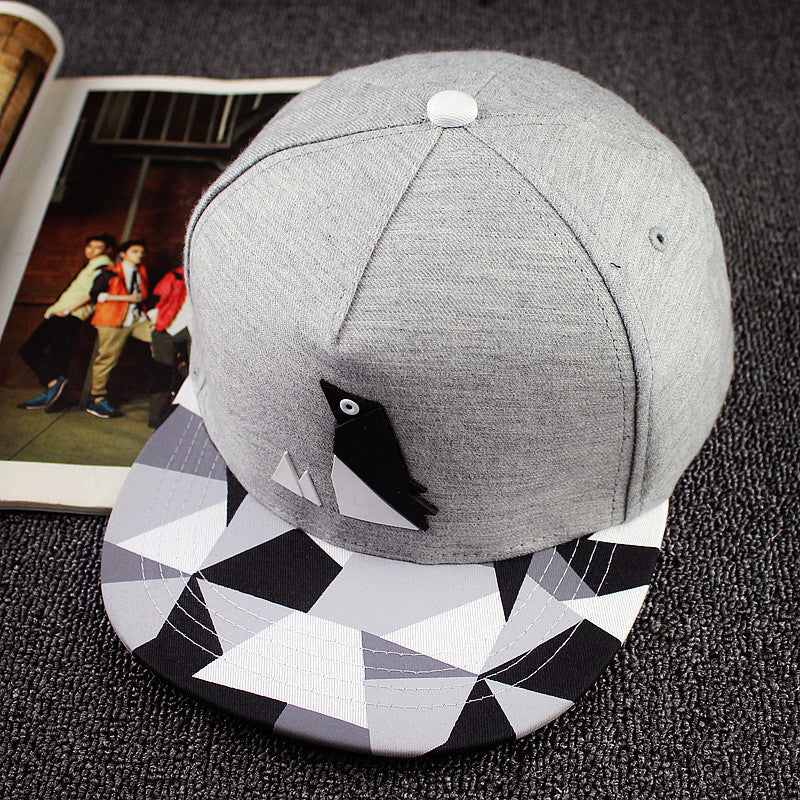 New men's summer fashion paper fold plastic logo bone baseball cap men 2016 cotton cartoon sports snapback black caps for men