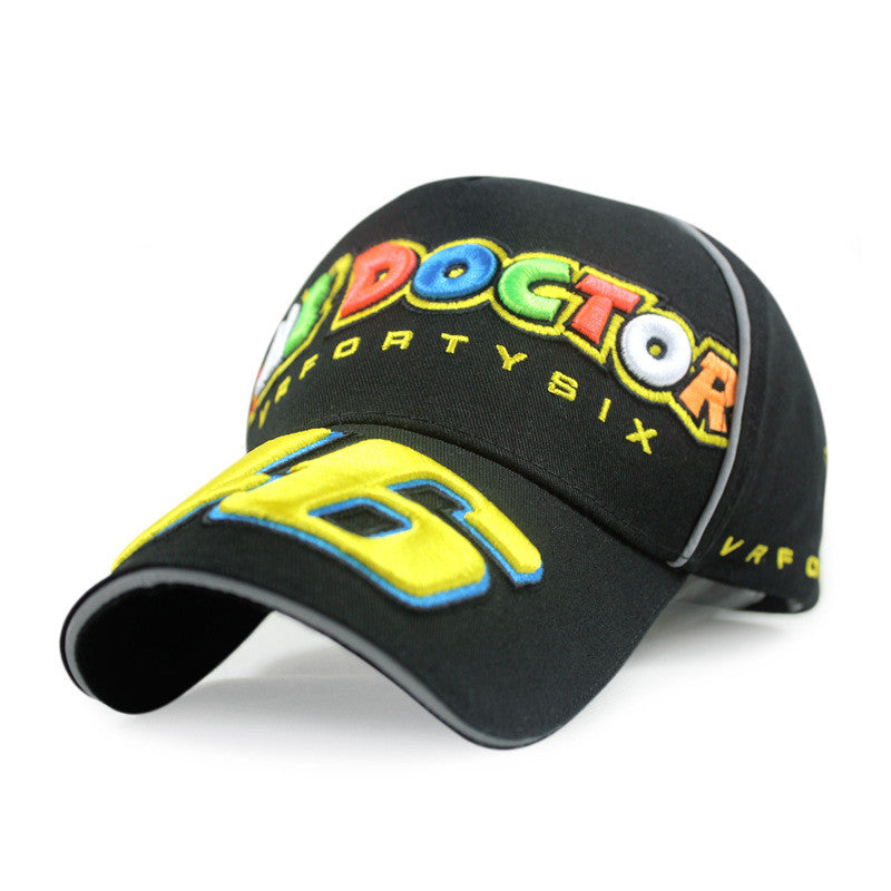 2016 F1 Car Motocycle Racing Moto Gp Rossi Vr 46 The Doctor Embroidery