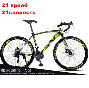 21/27 speed 700C road racing bike carbon steel frame mountain road