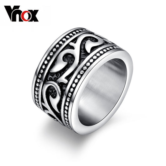 Cool men wedding rings stainless steel ring men  jewelry  casting men