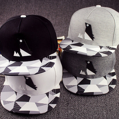 New men's summer fashion paper fold plastic logo bone baseball cap men 2016 cotton cartoon sports snapback black caps for men