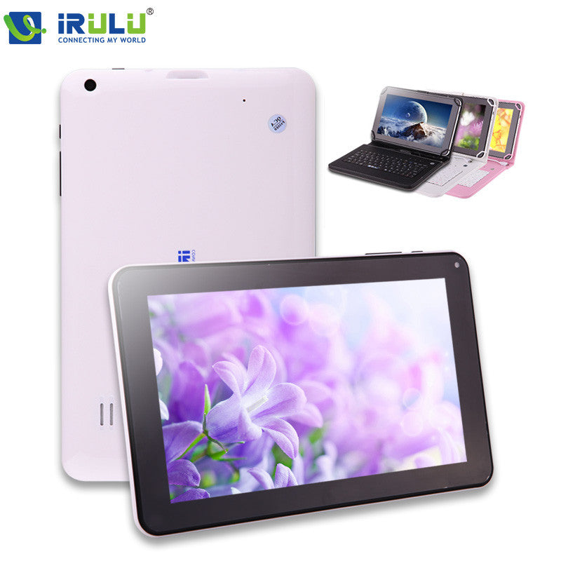 IRULU Tablet X1a New 9" 8GB Google Android 4.4 Kitkat Quad Core PC Bluetooth 3G External Dual Cameras with TF Card 2014 High End