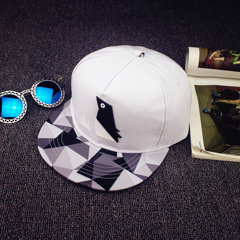 New men's summer fashion paper fold plastic logo bone baseball cap men 2016 cotton cartoon sports snapback black caps for men