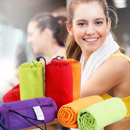 Larger Size 70x130cm Microfiber Sports Towel Travel Jogger Yoga - Shopy Max