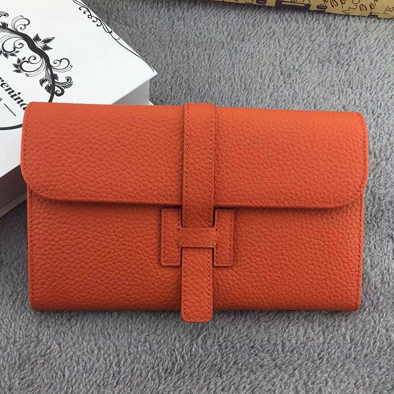 Luxury Genuine Leather Designer Long Wallet for Stylish Women