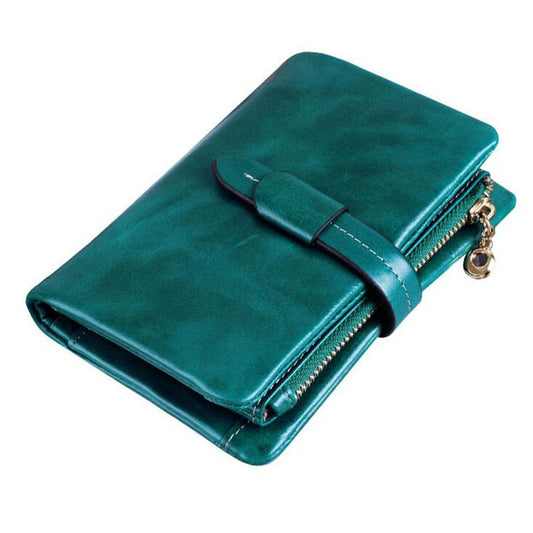 New Arrival Genuine Leather Wallets Women Luxury Brand Ladies Leather Wallets