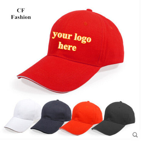 snapback caps stitch embroidery logo brand quality baseball cap hat sunbonnet custom logo women man summer style 5pcs/lot