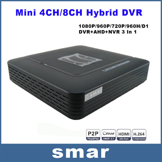 New 4CH Full D1 DVR Real time Recording 4 Channel Standalone CCTV DVR HDMI Output P2P Cloud Tech Easy Remote Access