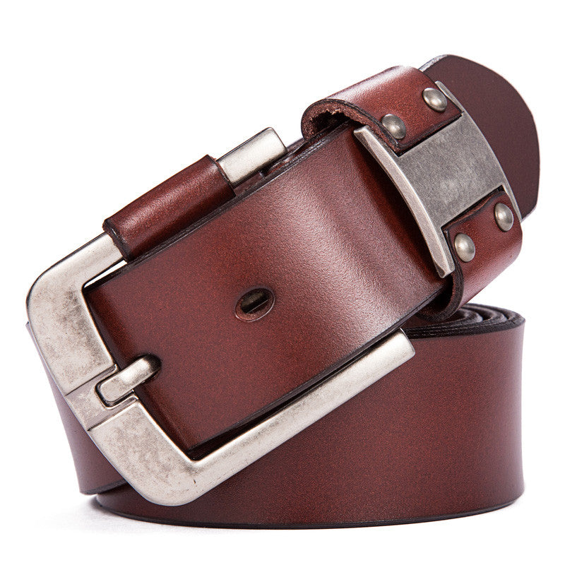 [MILUOTA] 2016 Luxury Strap Male Genuine Leather Belts for Men Fashion Brand