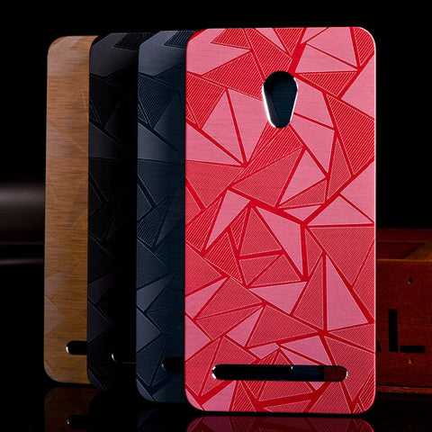 Amazing Top Quality 3D Diamond Aluminum Metal Water + PC Hard Plastic Material Phone Cases For Asus Zenfone 5 Case Cover