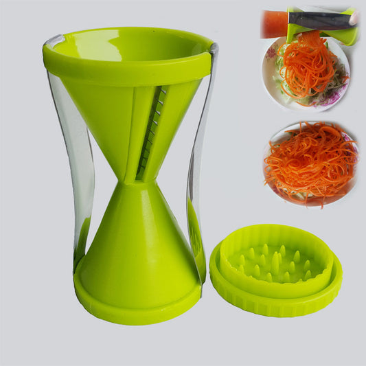 Vegetable spiral slicer carrot cucumber zucchini noodle julienne