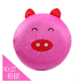 Free ship 1pcs inflatable Stool thickening Cotton Cover Cartoon Plush inflatable Pouf Chair Lovely Pneumatic Stools Portable