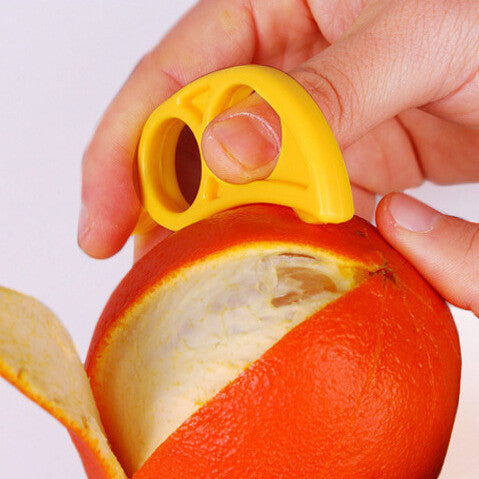 Creative Orange Peeler Easy Opener Lemon Slicer Cutter Plastic New home little