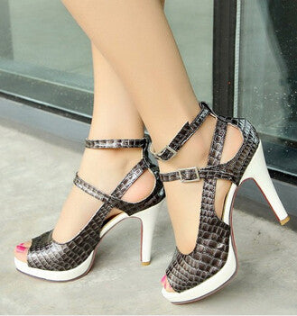 Big Size 32-43 Fashion Party Red Sole Shoes Woman Sexy Red Bottom High