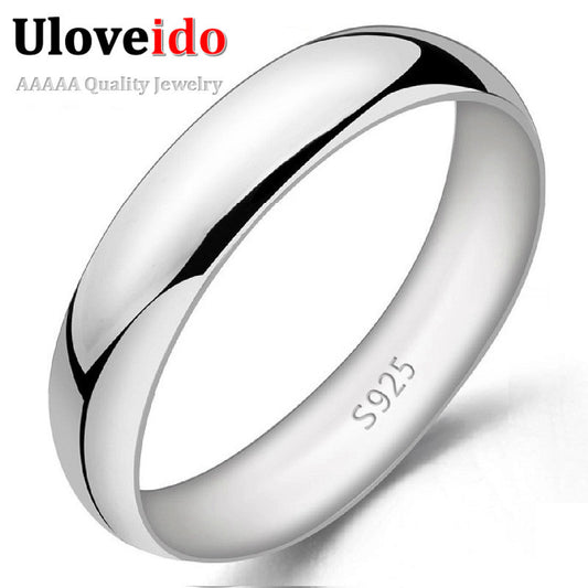 Unisex Women/Men Mood Round Brand Finger Ring Jewellery,aneis dos homens,Engaving Service,Silver Vintage Anel Bague Bijoux,J017