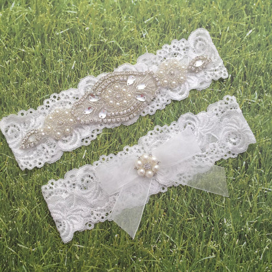 wedding Baby Girls Lace bow Headband pearl Rhinestone Headband Flower Lace Headband for Newborn Infants