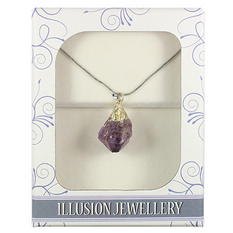 Rough Amethyst Point Pendant - Shopy Max