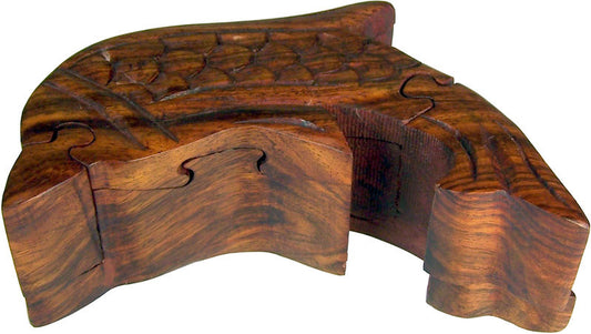 Large Dolphin Puzzle Box